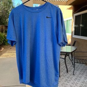 Nike Dri-fit Shirt in Blue, XL